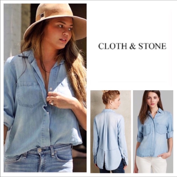 Anthropologie Tops - 🆕Anthropologie Cloth & Stone Splittail.  NWOT.